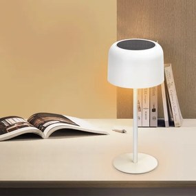 Aigostar - LED Solárna stmievateľná nabíjacia lampa LED/3W/5V 2200mAh biela IP54