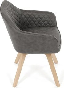 Jedálenská stolička čierna DCH-435 BK3