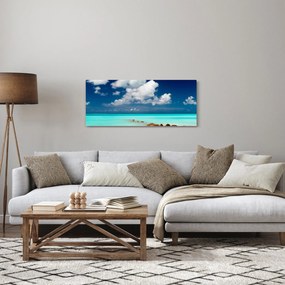 Obraz - Tropická pláž (120x50 cm)