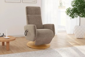 XXXLutz RELAXAČNÉ KRESLO, textil, svetlohnedá Sit & More - Online Only obývacie izby - 0001440161J3