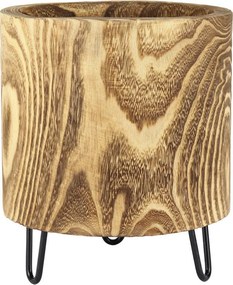 XXXLutz OBAL NA KVETINÁČ drevo, 25/22/22 cm - Kvety & kvetináče - 001131031402
