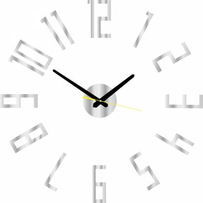 Nástenné hodiny Quartz, nalepovacie dekorácie, 3D zrkadlové nálepky Xmomo X0018-Wall clock HEU-