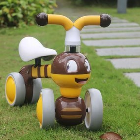 EcoToys Mini odrážadlo - včielka, LC-V1308 YELLOW BEE