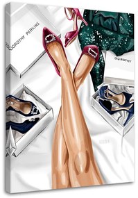 Gario Obraz na plátne Kolekcia obuvi Dorothy Perkins - Svetlana Gracheva Rozmery: 40 x 60 cm