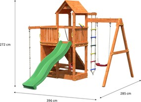 Marimex | Detské ihrisko Marimex Play 009 + zelená šmykľavka | 11640174
