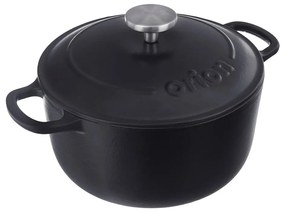 Liatinový hrniec s pokrievkou na indukciu 5,2 l LITINA SMALT – Orion