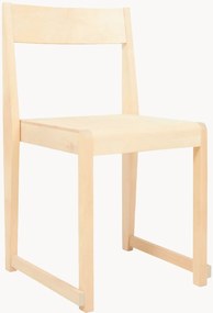 Jedálenská stolička z brezového dreva 01