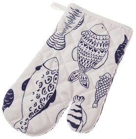 Chňapka vodeodolná Ryby, 17 x 27 cm