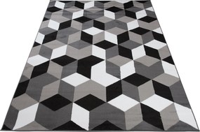 TA Koberec Q545A DARK GRAY MAYA PP EYM Sivý Obdĺžnikový Rozmer: 160x230 cm