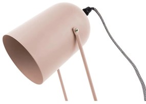 Ružová stolová lampa Leitmotiv Enchant, výška 30 cm
