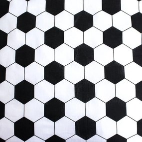 Jerry Fabrics Bavlnené obliečky 140x200 + 70x90 cm - Futbal