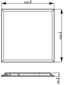 Philips - LED Stmievateľné stropné svietidlo SLIM SCENE SWITCH LED/36W/230V 4000K