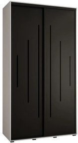 Skriňa 45 Canaris 12 140 biela/čierna/čierna