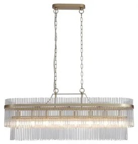 Searchlight 11400-8GO - Luster na reťazi LARA 8xE27/60W/230V