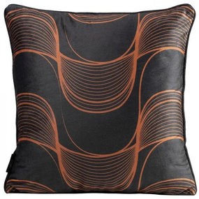 Obliečka na vankúš Pola 40x40 čierna a červená385851