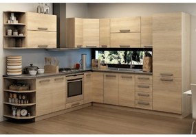 Kondela Potravinová skrinka, dub sonoma, NOVA PLUS NOPL-081-60