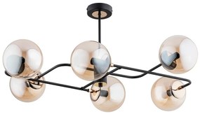 Luster na tyči LENTUS 6xE14/40W/230V