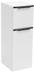 Kúpeľňová skrinka nízka Naturel Nobia 30x86x32 cm biela lesk NOBIAN30LBLN, 1 ks