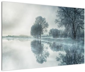 Obraz zimnej prírody (90x60 cm)