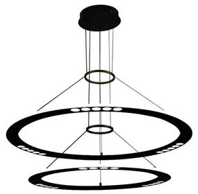 LED Stmievateľný luster na lanku LED/90W/230V 3000-6500K + diaľkové ovládanie