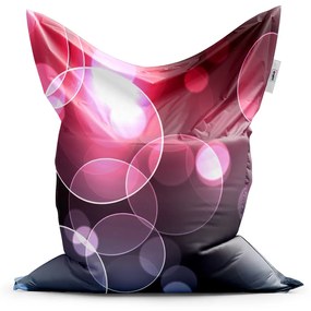 Sablio Sedací vak Bublinová abstrakcia - 200x140 cm
