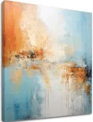 Peach Fuzz obrazy Ranné prebudenie 100x100 cm