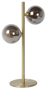 Lucide 45574/02/02 - Stolná lampa TYCHO 2xG9/28W/230V zlatá