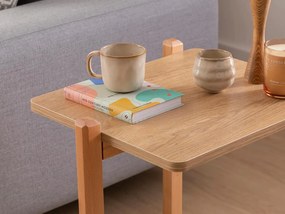 Príručný stolík Movobi (natural) . Vlastná spoľahlivá doprava až k Vám domov. 1094772