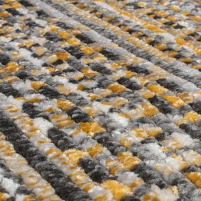 Flair Rugs, Behúň Santiago Camino Yellow, 66x300, žltá, obývacia izba