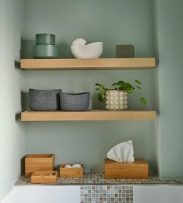 Zeller Present Úložný box, organizér do šuplíka, bambusová sada 2ks (17x12x12)
