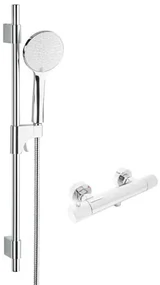 Sprchová batéria SAT so sprchovacím setom 150 mm chróm SATBST268SET