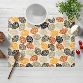 Biante Dekoračné prestieranie na stôl PML-072 Jesenné listy na krémovom 30x40 cm