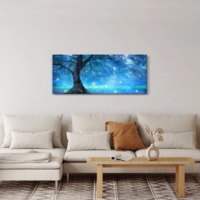Obraz - Mystický les (120x50 cm)