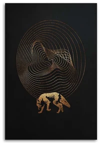 Gario Obraz na plátne Zlatou čiarou - Robert Farkas Rozmery: 70 x 100 cm