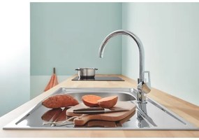 GROHE 31368001 - Drezová batéria BAULOOP lesklý chróm