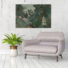 Obraz - Henri Rousseau, The Equatorial Jungle, reprodukcia (90x60 cm)