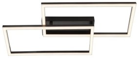 Brilliant - LED stropné svietidlo JORVIC LED/21W/230V 29x60 cm čierna