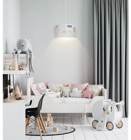 Detský luster na lanku SWEET DREAMS 1xE27/60W/230V pr. 30 cm