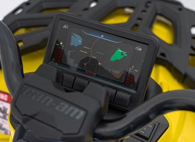 Ramiz Štvorkolka Can Am Outlander ATV žltá