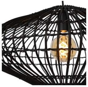 Lucide 03435/56/30 - Luster na lanku MAGALI 1xE27/40W/230V čierna