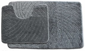 Erviplas, Protišmyková kúpeľňová predložka Classic set šedá, 50x80, šedá, kúpeľňa