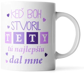 Sablio Hrnek Když Bůh stvořil tety - 200 ml - espresso