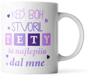 Sablio Hrnek Když Bůh stvořil tety - 200 ml - espresso