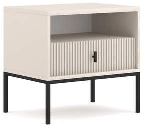 Nočný stolík Maggiore 53,9 cm kašmír/čierny