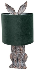 Brown & Green RABBIT Easter svietidlo