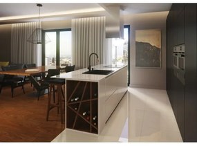 Deante BCA_B64M - Drezová batéria ASTER čierna/mosadz