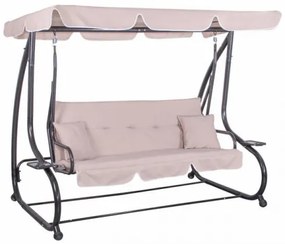 Záhradná hojdačka Venezia SPRINGOS GS0006 - béžová