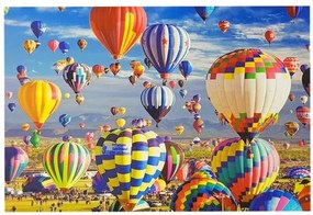 LEAN TOYS Puzzle Turecké balóny 1000 dielikov