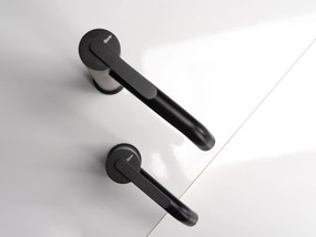 Rea Ontario, umývadlová batéria h-175, čierna matná, REA-B5504