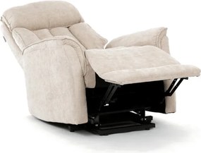 Polohovacie kreslo béžové, elektrické TV-H9727 CRM2